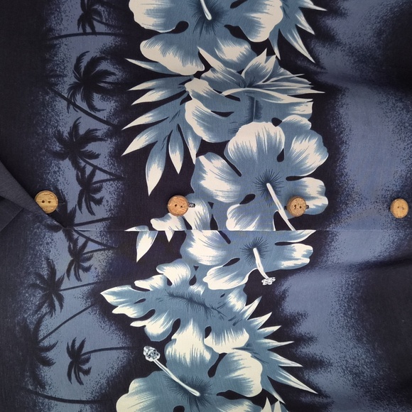 Kennington Vintage Hawaiian Men's Shirt Size L VTG - Picture 3 of 5